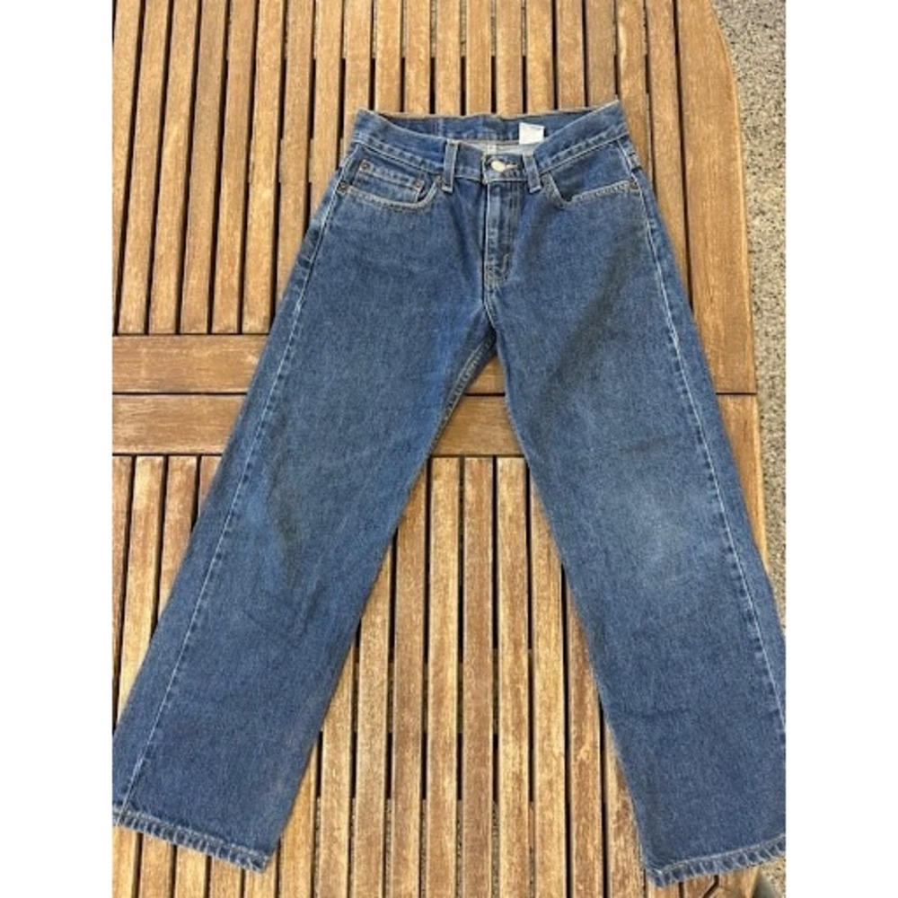 Vtg Levi's 529 Low & Loose Fit Regular Blue Jeans Size 13x25 Made in Guatemala